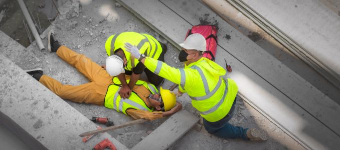 Worker Performing CPR